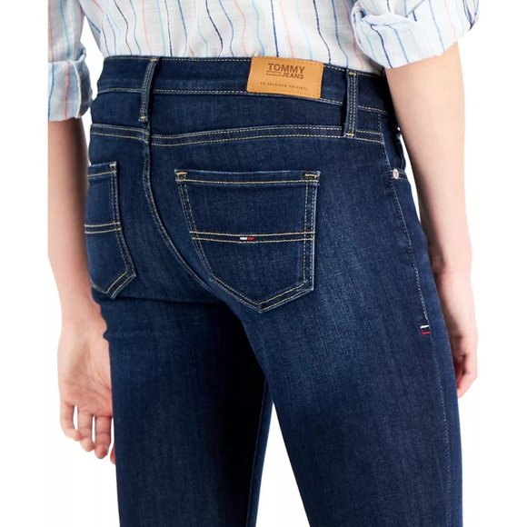 TOMMY HILFIGER JEANS Mid-rise Ankle Jeans - Size 0 / 25 - Picture 7 of 7